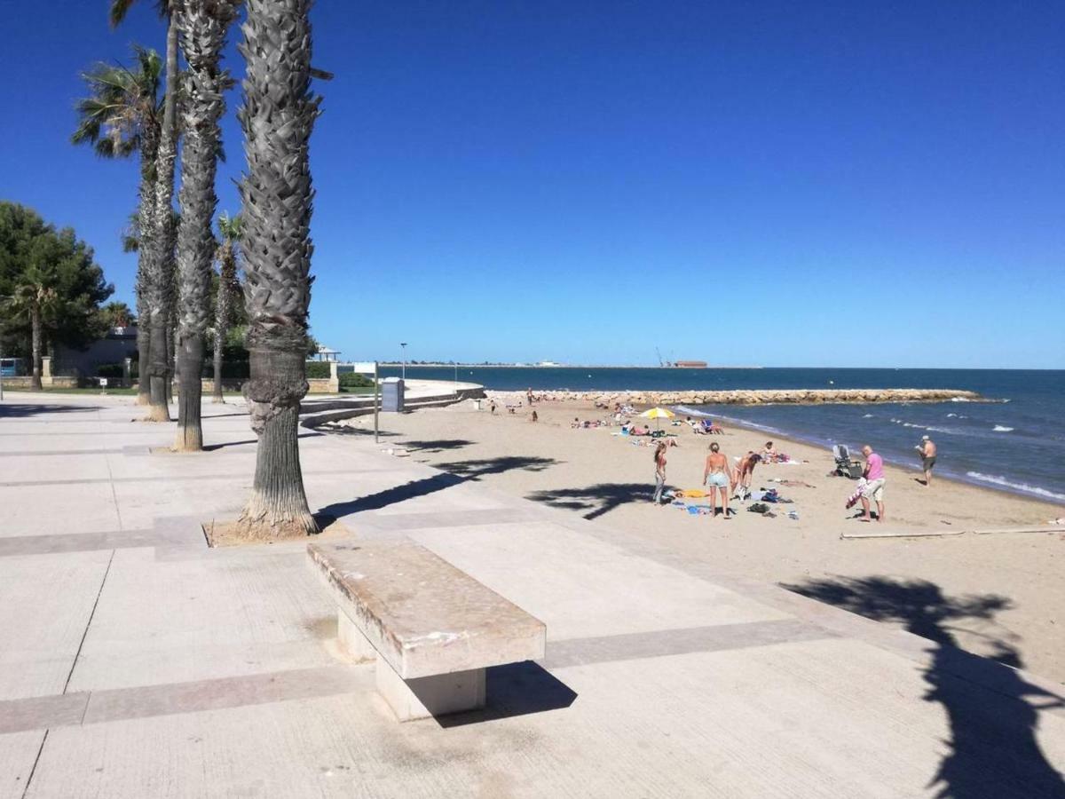 Primera Linea De Mar Con Piscina En Ebrehogar Sant Carlos de la Ràpita Exterior foto